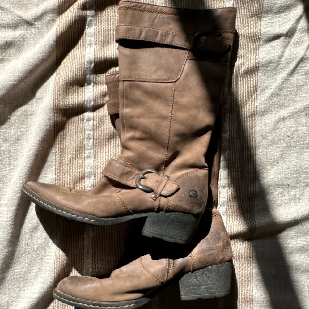 Born Leather Riding Boots - Picture 2 of 5